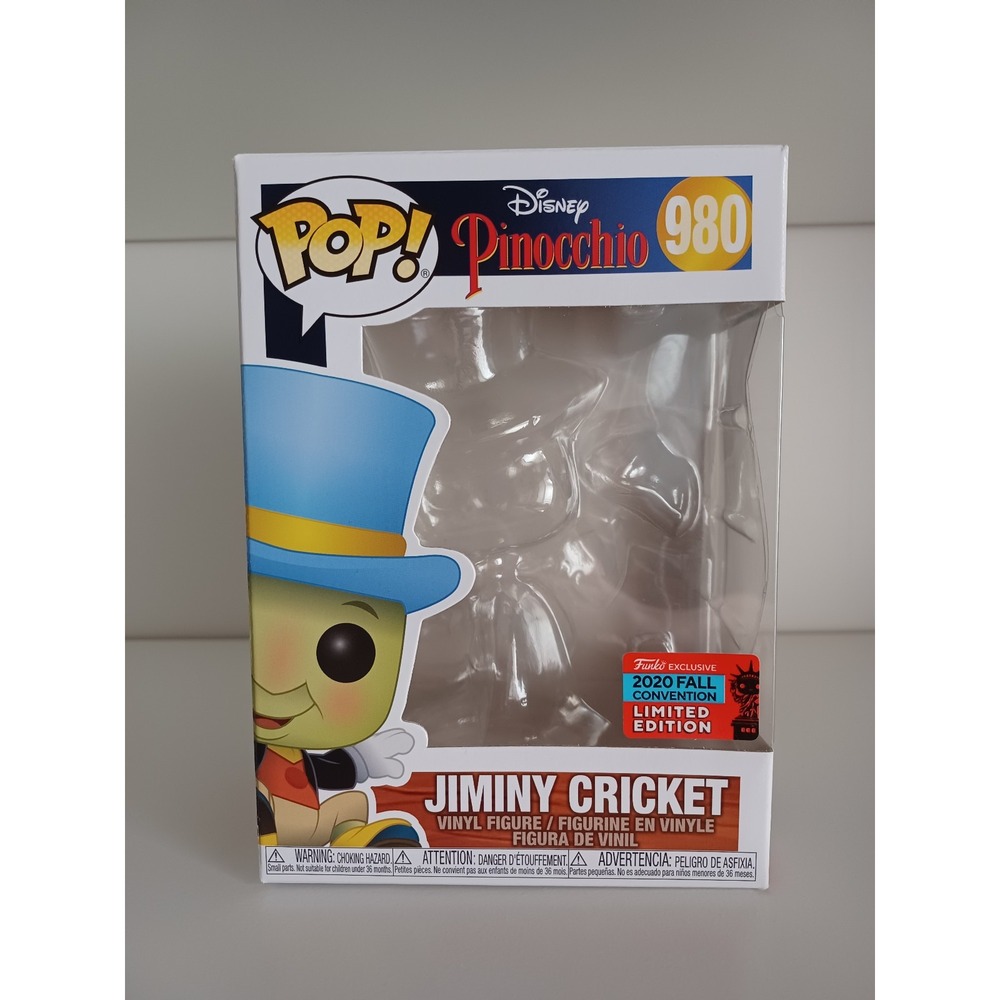 Empty Jiminy Cricket 980‎ Funko Pop Box No Funko Pop In Box